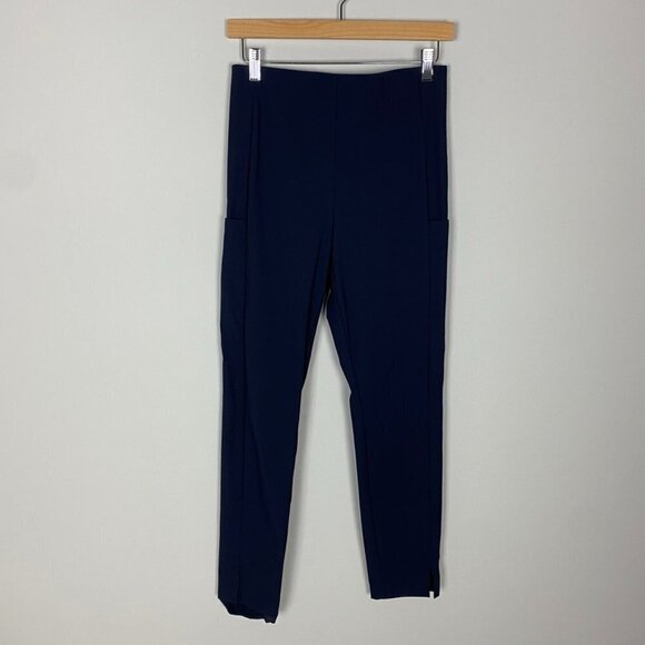Athleta Wander Slim Straight Ankle Pants Blue Womens 6 FLAW - Picture 3 of 12